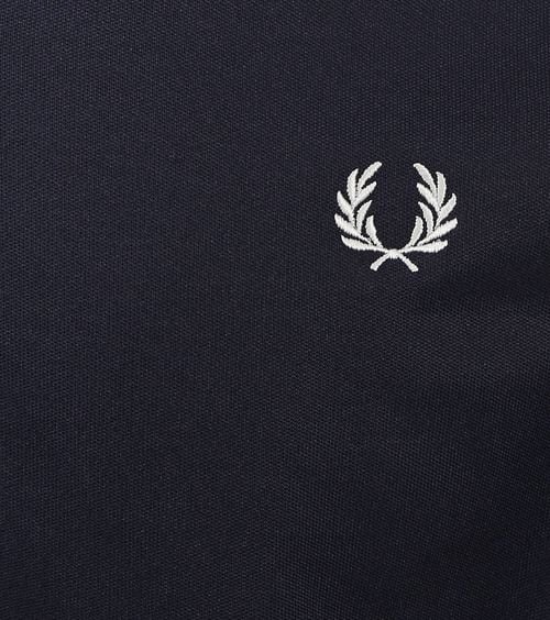 Fred Perry Veste de Survêtement Taped Track Jacket Carbon Bleu Product / Detail
