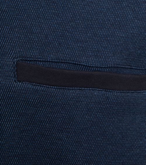Casa Moda Pull Demi-Zip Bleu Product / Detail