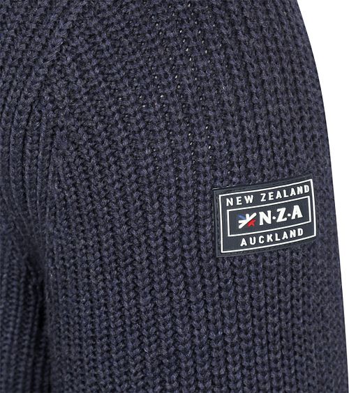 NZA Pull Ryder Demi-Zip Marine Product / Detail