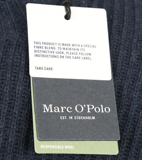 Marc O'Polo Pull Mix Laine Marine Product / Detail
