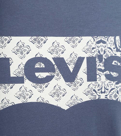 Levi's T-Shirt Graphic Logo Bandana Indigo Product / Detail
