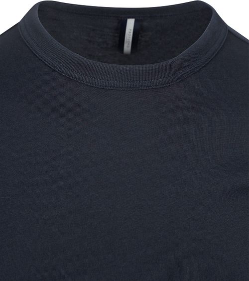 Profuomo Longsleeve T-Shirt Marine Product / Detail