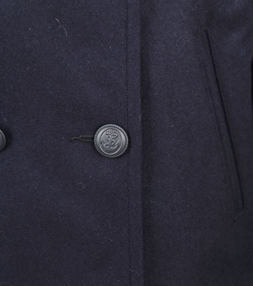 Armor-Lux Cap Sizun Coat Wool Navy Product / Detail