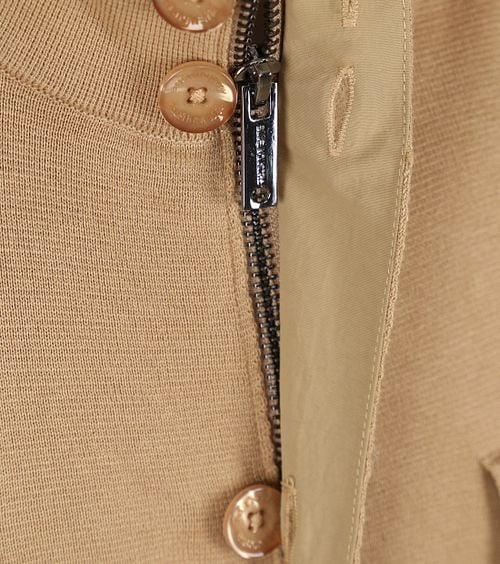 Blue Industry Zipper Cardigan Camel Product / Detail