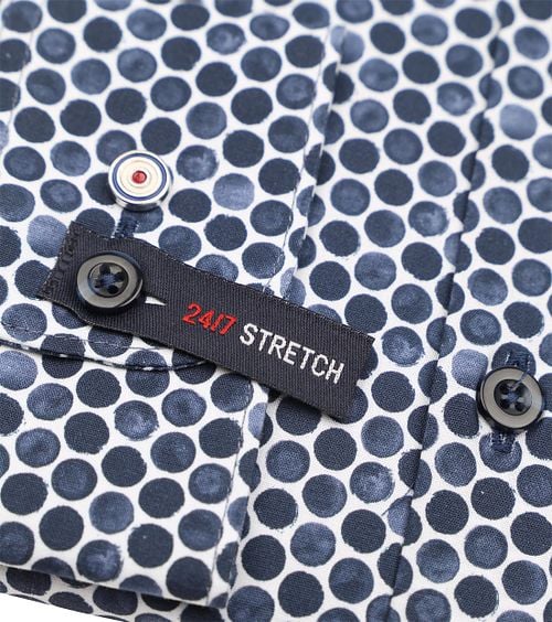 Blue Industry Shirt Dots Dark Blue Product / Detail