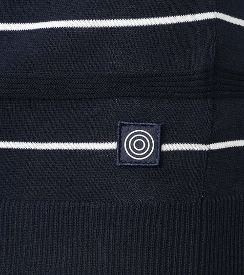 Blue Industry Pullover Stripe Donkerblauw Product / Detail
