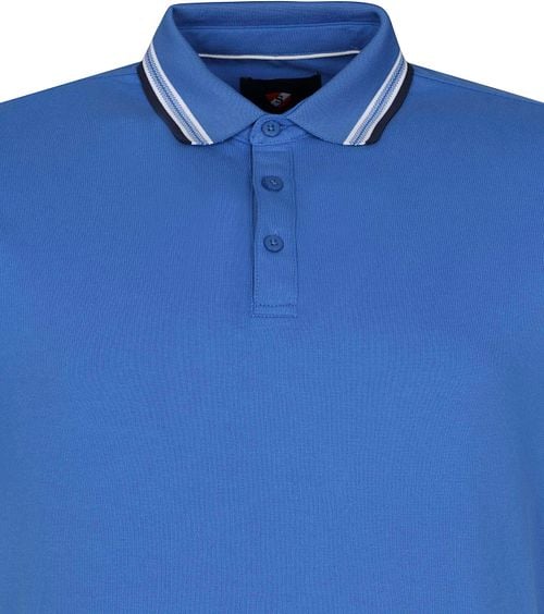 Suitable Polo Shirt Brick Mid Blue Product / Detail