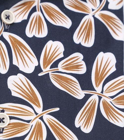 Blue Industry Shirt Print Dark Blue Product / Detail