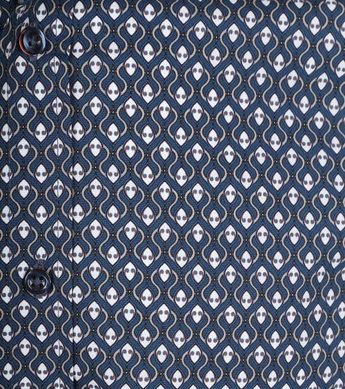 Suitable Shirt Print Navy Product / Detail