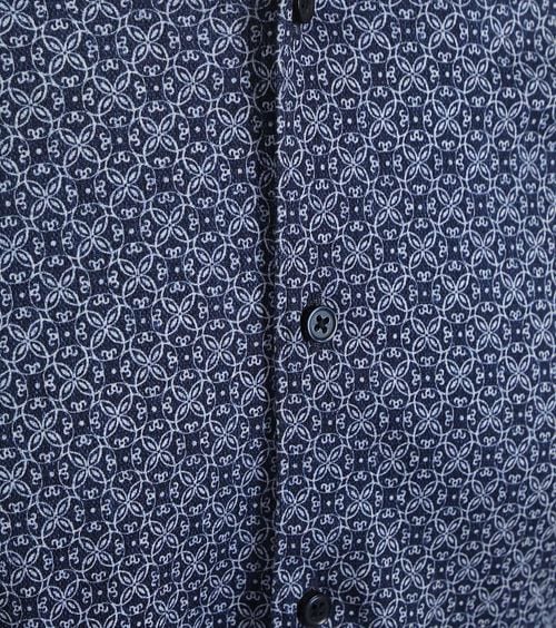 Desoto Shirt Print Dark Blue Product / Detail