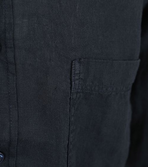 BOSS Relegant Shirt Linen Navy Product / Detail