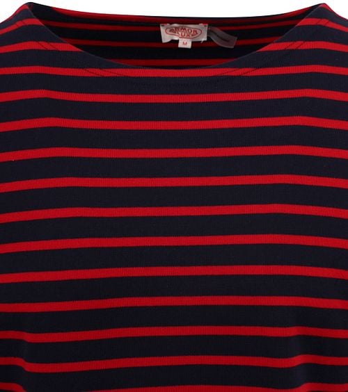 Armor-Lux Houat Sweater Stripes Navy Product / Detail