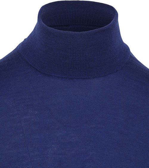 Suitable Merino Turtleneck Royal Blue Product / Detail