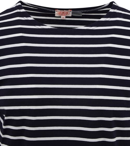 Armor-Lux Hoëdic T-Shirt Stripes Navy Product / Detail