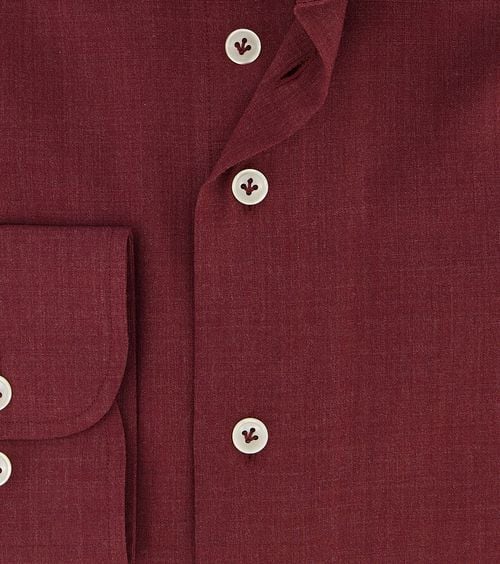 R2 Wolle Hemd Bordeaux Product / Detail