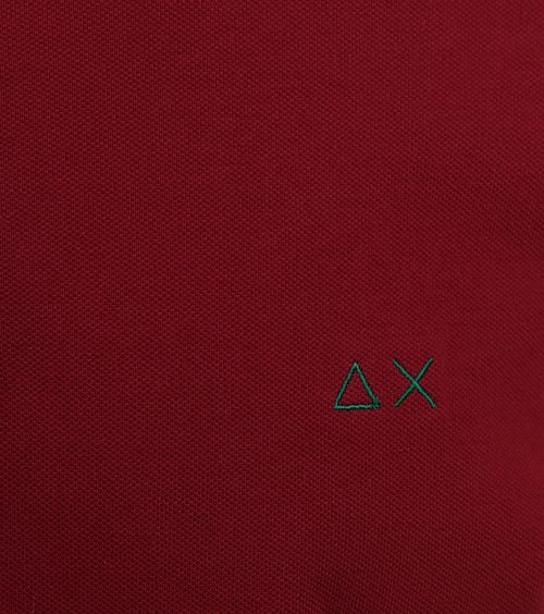 Sun68 Poloshirt Small Stripe Bordeaux Product / Detail