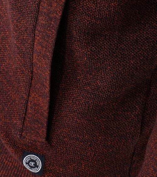 Casa Moda Vest Melange Bordeaux Product / Detail
