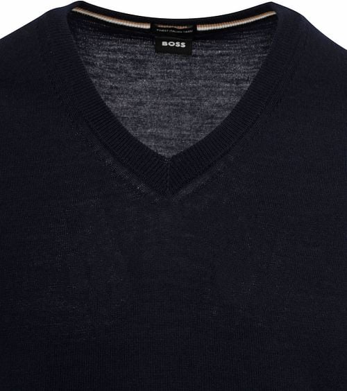BOSS Pullover Melba Wolle Dunkelblau Product / Detail