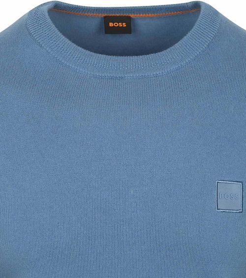 BOSS Pullover Kanovano Blauw Product / Detail
