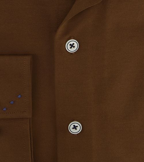 R2 Modern-Fit Hemd Braun Product / Detail
