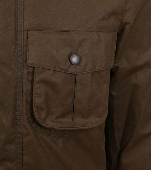Barbour Corbridge Wachsjacke Braun Product / Detail
