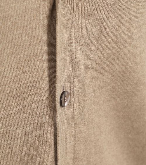 Steppin' Out Cotton Cardigan Cashmere Camel Product / Detail