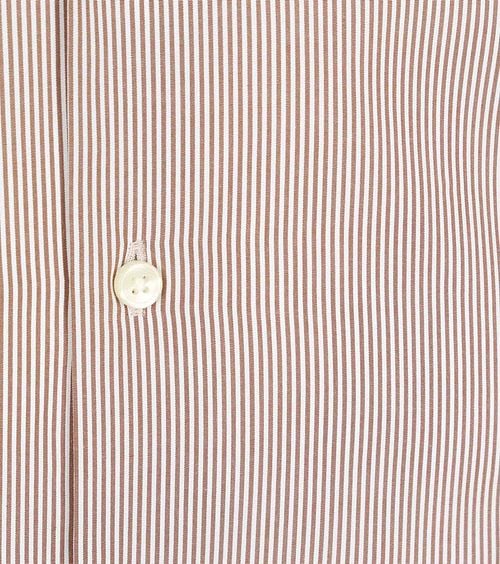 Steppin' Out Shirt Stripe Brown Product / Detail