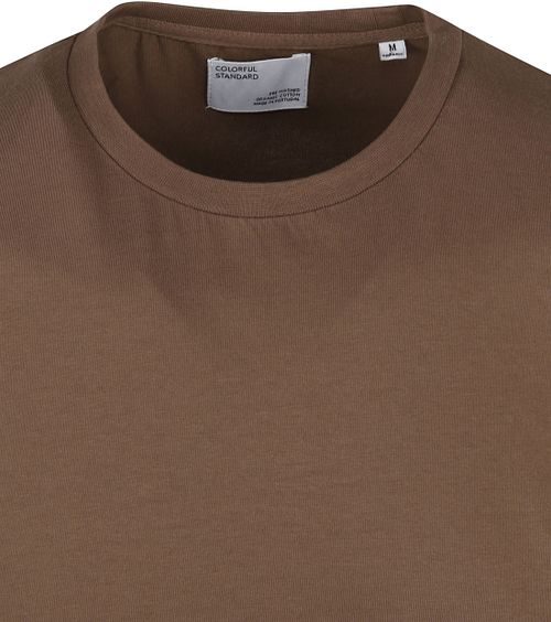 Colorful Standard T-shirt Coloré Marron Product / Detail