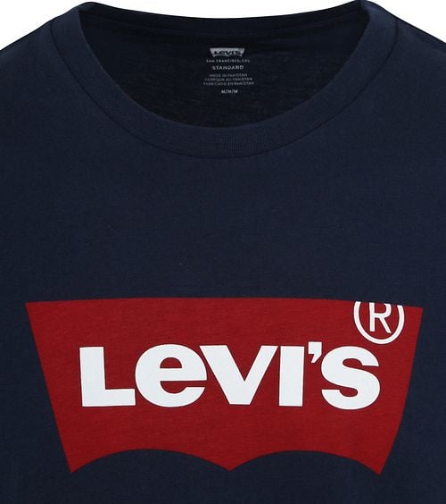 Levi's T-Shirt Graphic Logo Navy Product / Detail
