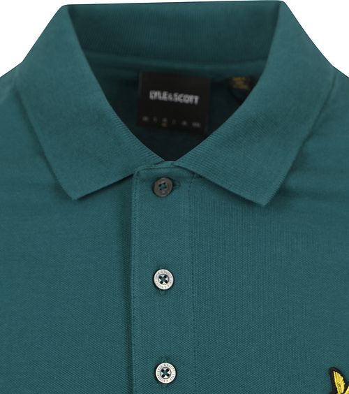 Lyle and Scott Polo Plain Dark Green Product / Detail
