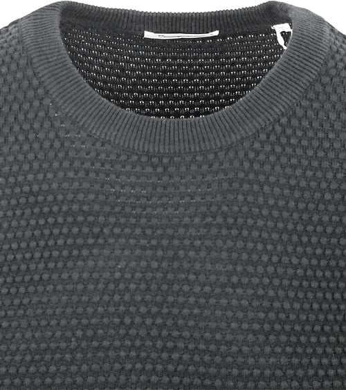 KnowledgeCotton Apparel Sweater Vagn Anthracite Product / Detail