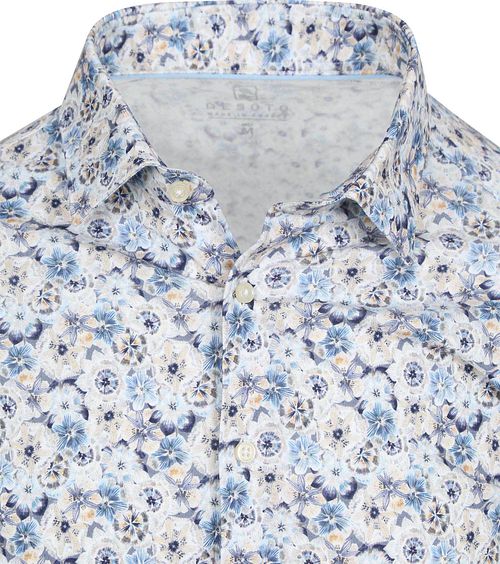 DESOTO Hemd Smooth Violets Blau Product / Detail