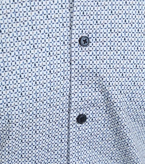 Desoto Shirt Print Light Blue Product / Detail