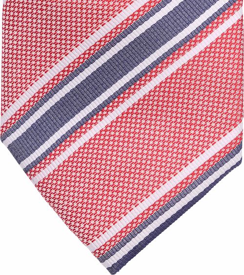 F91-10 Pink/Navy Stripe