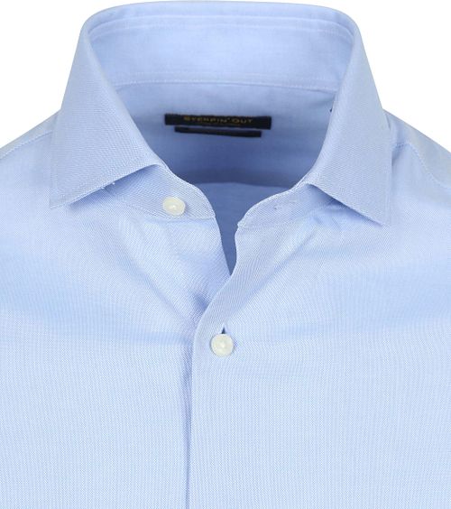 SH-STEPP-CaW-02 Blue Oxford
