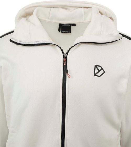 Didriksons Acke Cardigan Off-White Product / Detail