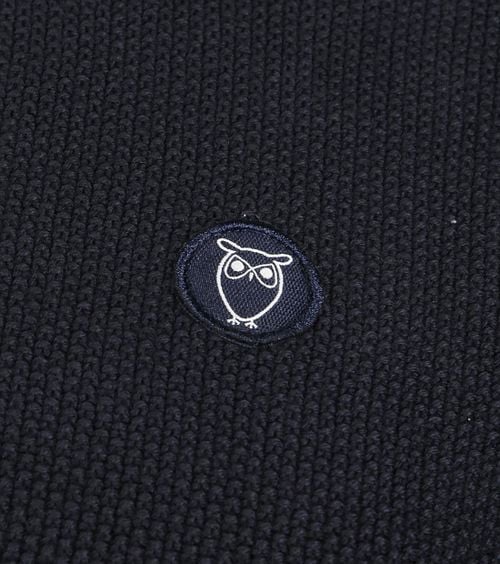 KnowledgeCotton Apparel Trui Field Donkerblauw Product / Detail