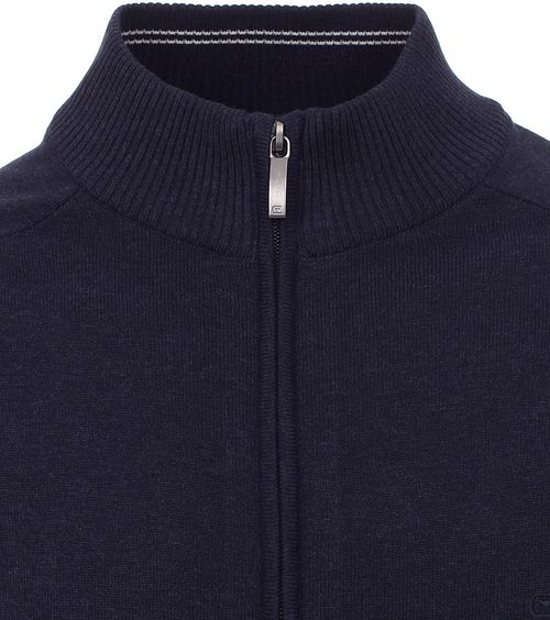 Casa Moda Strickjacke Zip Dunkelblau Product / Detail