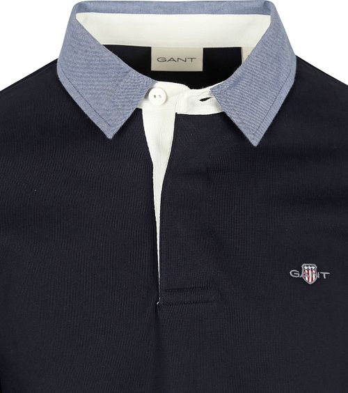 Gant Heavy Rugger Shield Poloshirt Navy Product / Detail