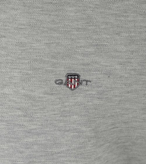 Gant Shield Piqué Polo Shirt Grey Product / Detail