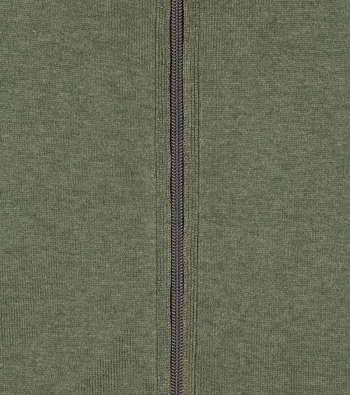 Casa Moda Cardigan Zip Green Product / Detail