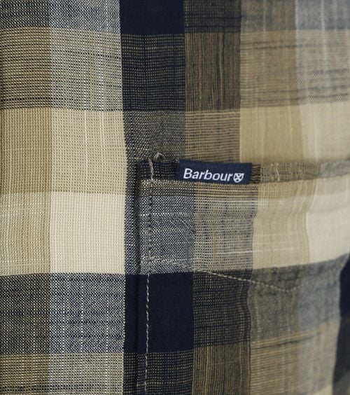 Barbour Hillroad Shirt Checkered Green Product / Detail