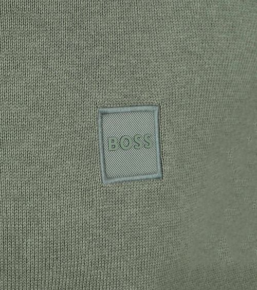 BOSS Kanobix Half Zip Sweater Green Product / Detail