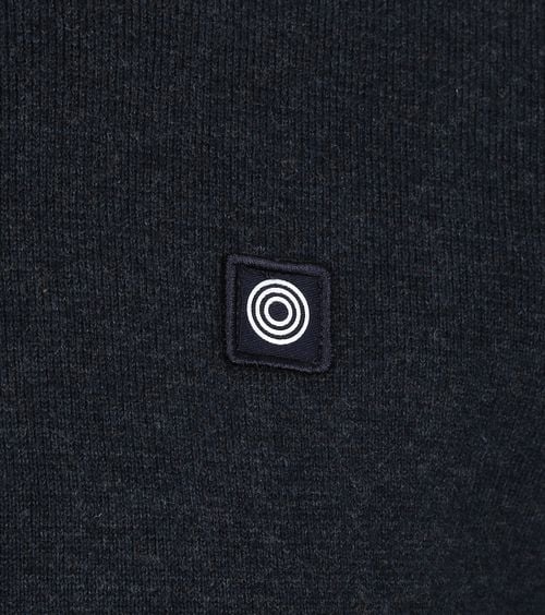 Blue Industry Sweater Grey Zipper Product / Detail