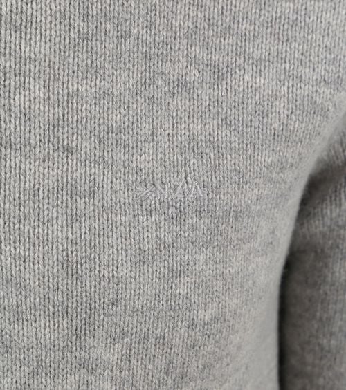 NZA Half Zip Trui Ohaeawai Wol Grijs Product / Detail