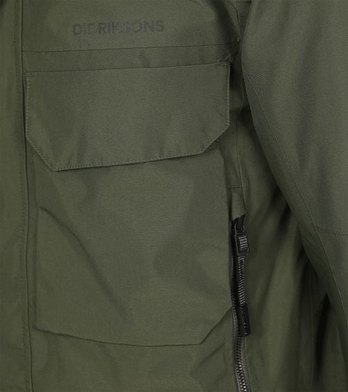 Didriksons Parka Drew Olijfgroen Product / Detail