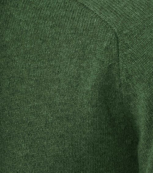 Steppin' Out Trui Lamswol Mid Groen Product / Detail
