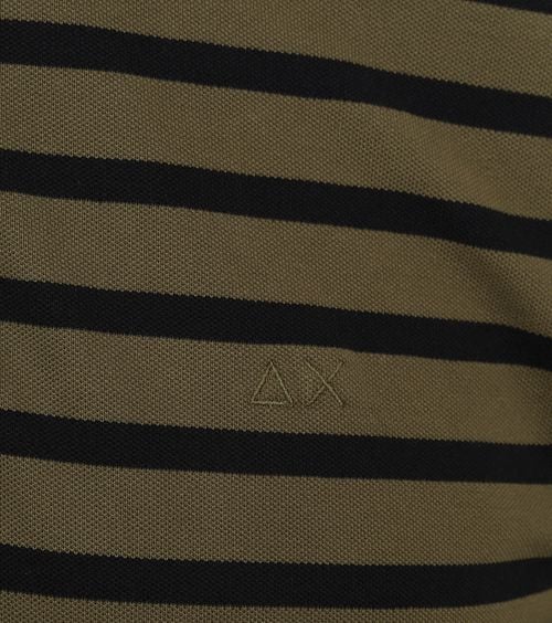 Sun68 Poloshirt Streifen Grün Product / Detail