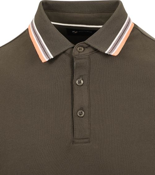 Suitable Kick Poloshirt Forest Product / Detail