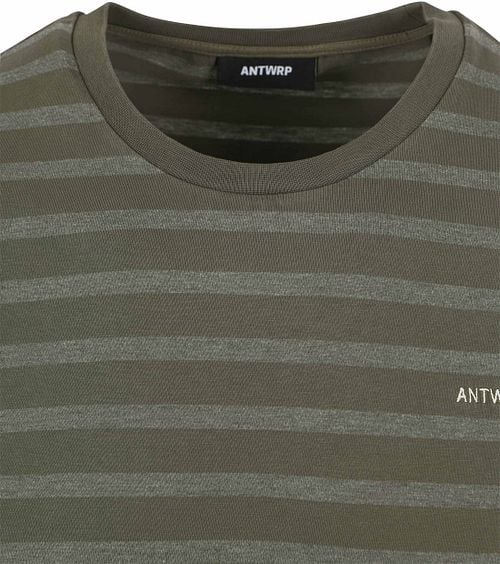 ANTWRP T-Shirt Streifen Grün Product / Detail
